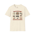 Independence Day - Retro Collage Grid World Cup T-Shirt