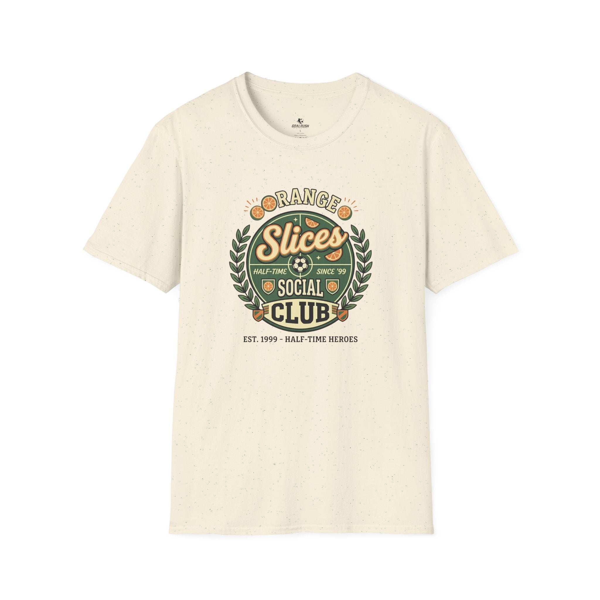 Orange Slices Social Club Funny Soccer T-Shirt