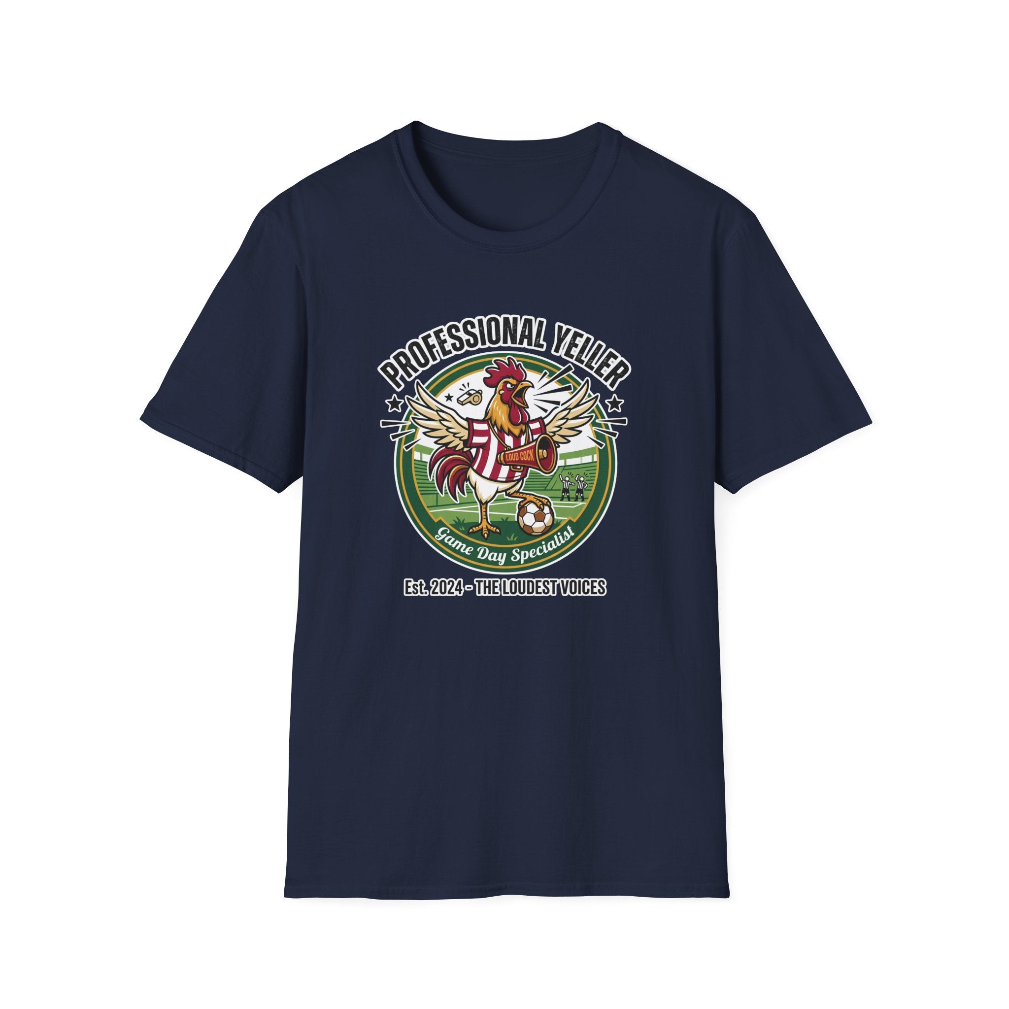 Rooster - Professional Yeller - Funny Soccer Parent T-Shirt