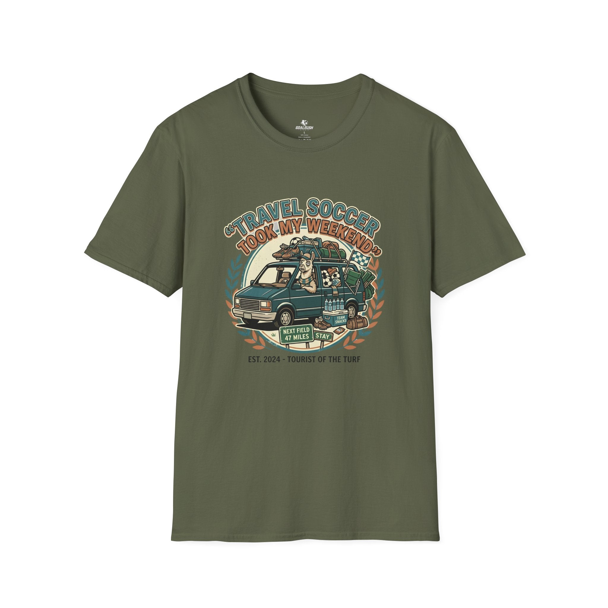 Llama - Travel Soccer Took My Weekend - Funny Soccer Parent T-Shirt