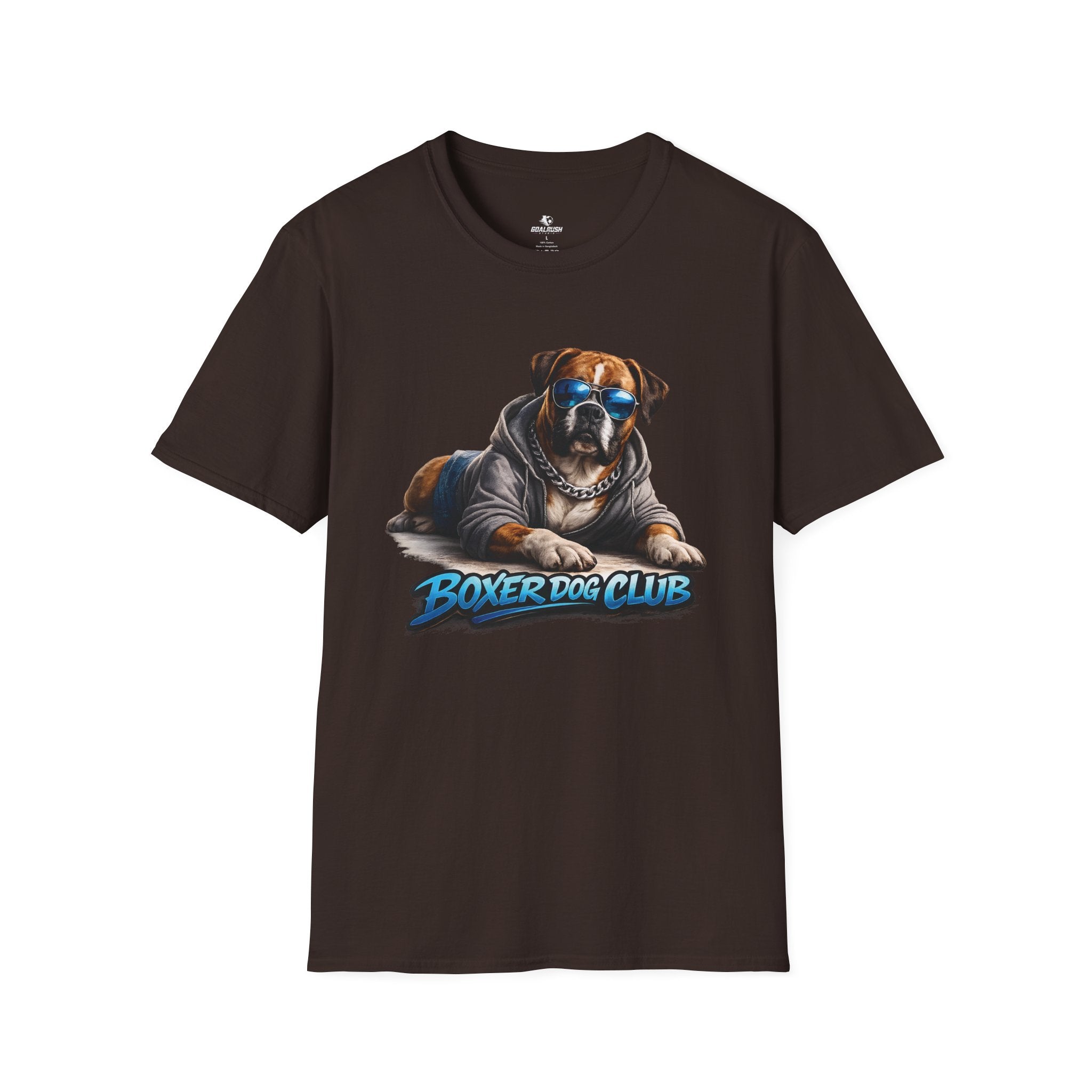 Boxer Dog Club Soccer Graphic T-Shirt
