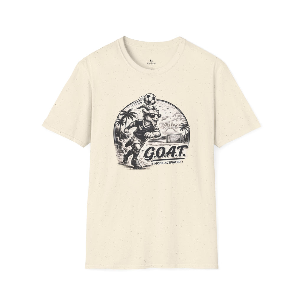 GOAT Mode Soccer T-Shirt