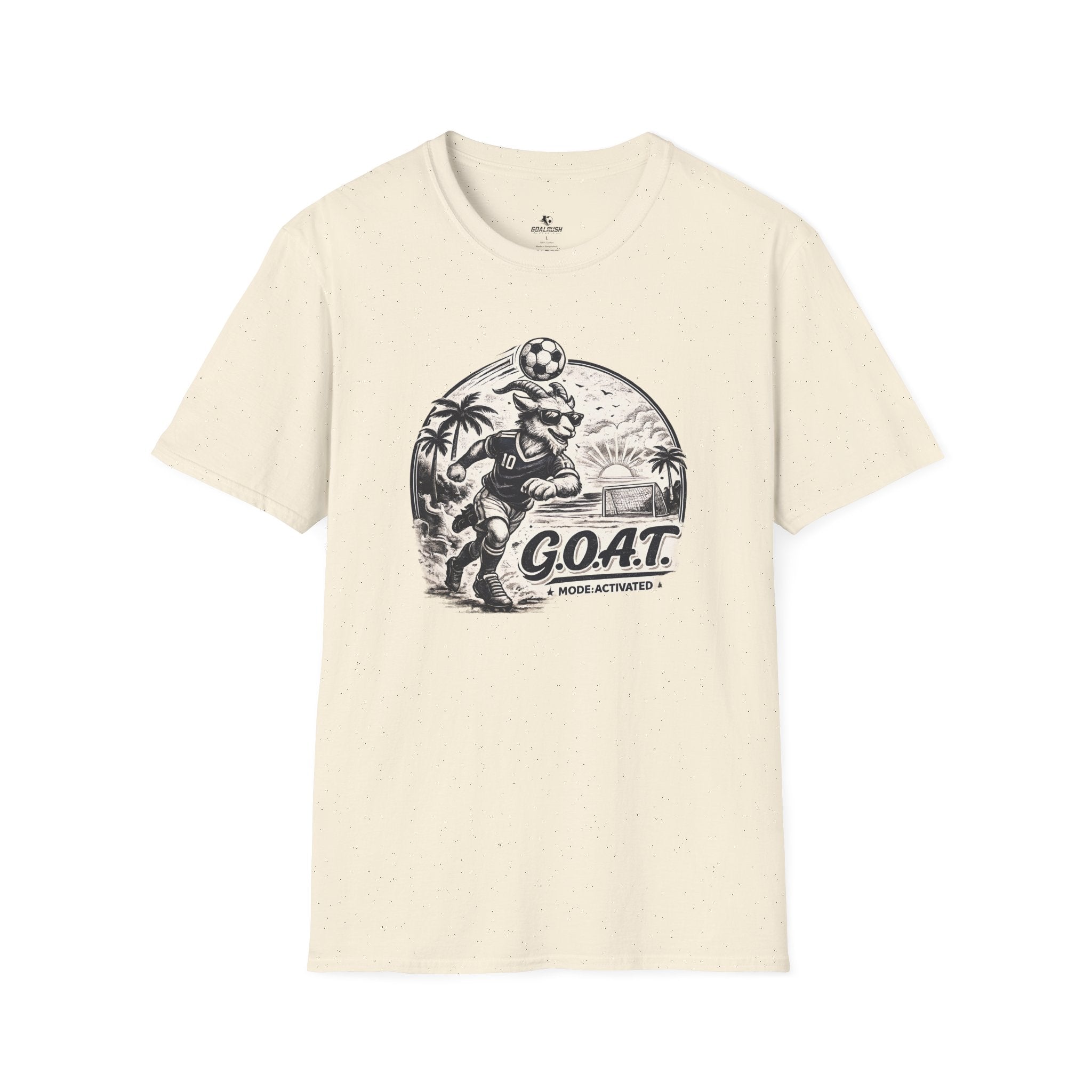 GOAT Mode Soccer T-Shirt