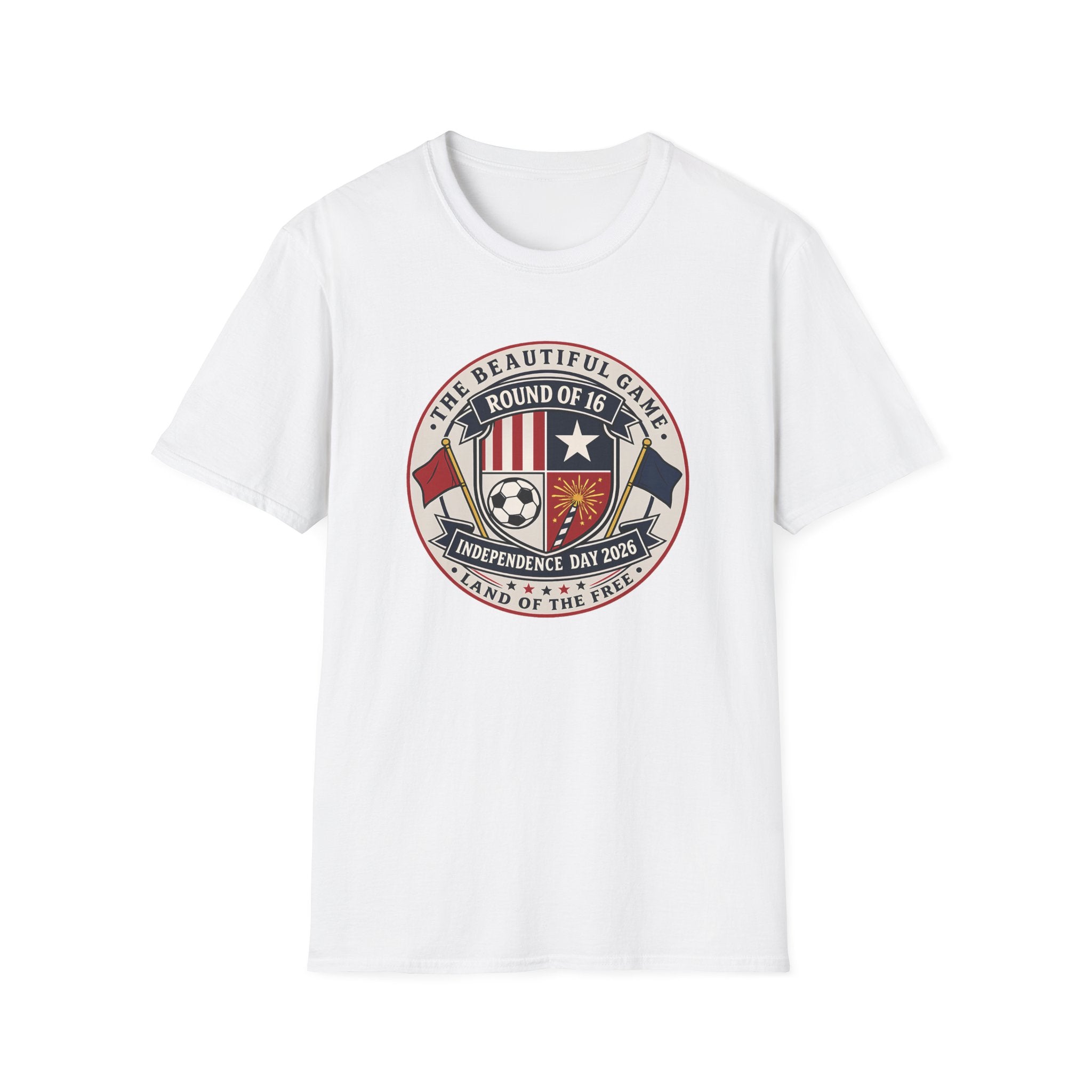 Independence Day - The Beautiful Game Round of 16 T-Shirt