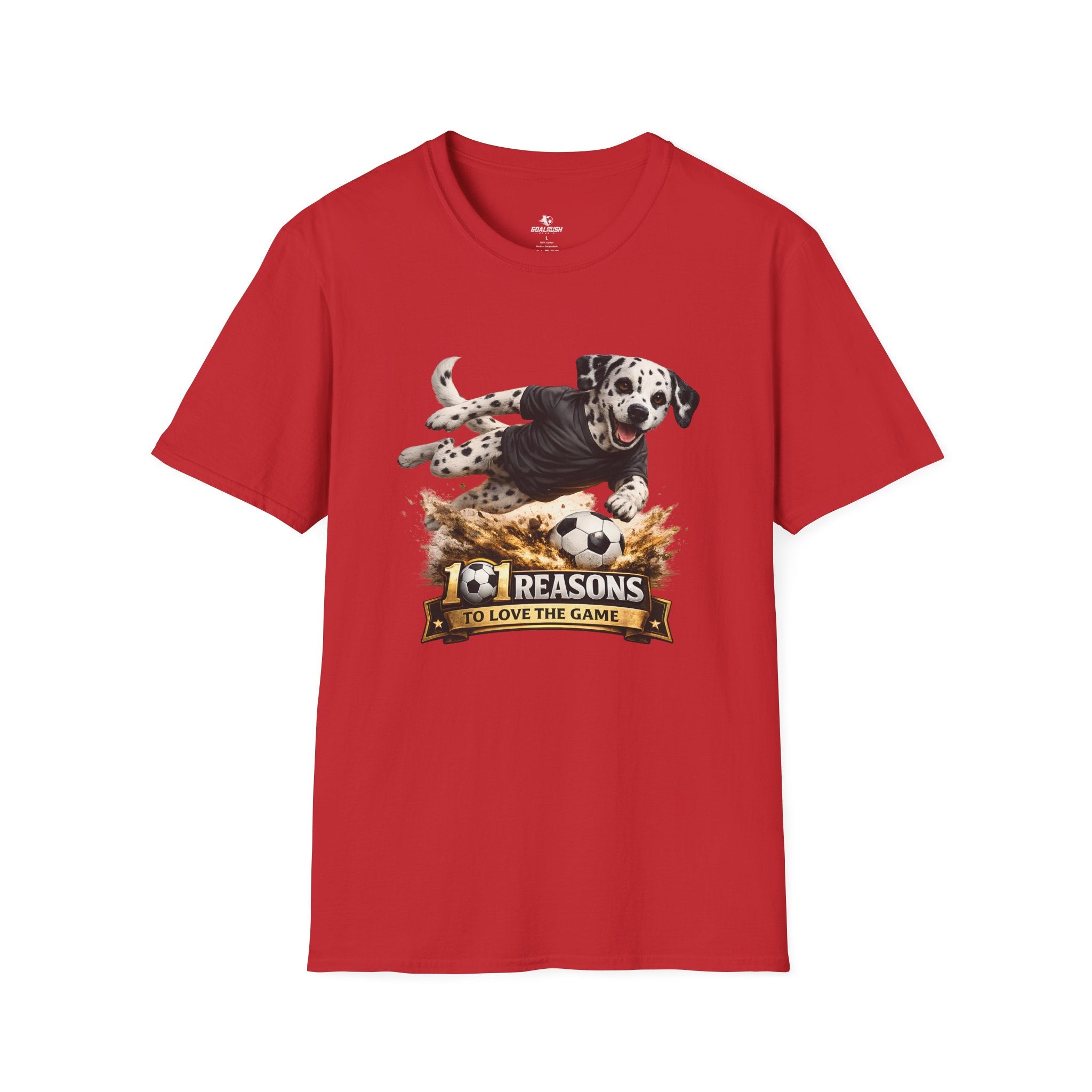 Dalmatian 101 Reasons to Love Soccer Graphic T-Shirt
