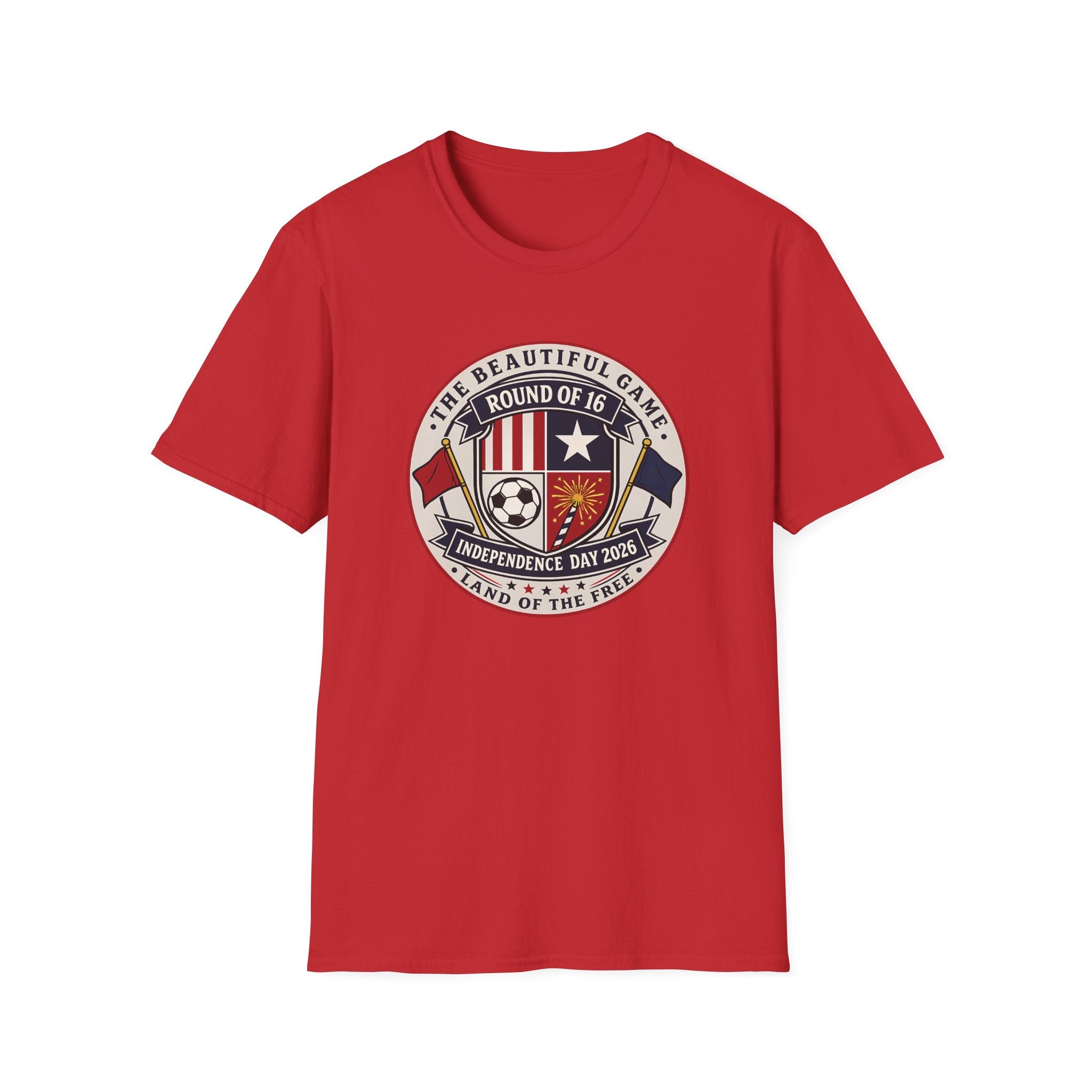 Independence Day - The Beautiful Game Round of 16 T-Shirt