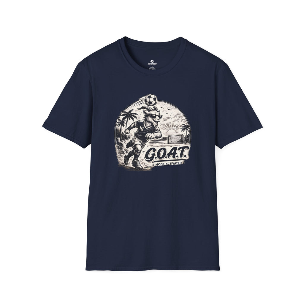 GOAT Mode Soccer T-Shirt