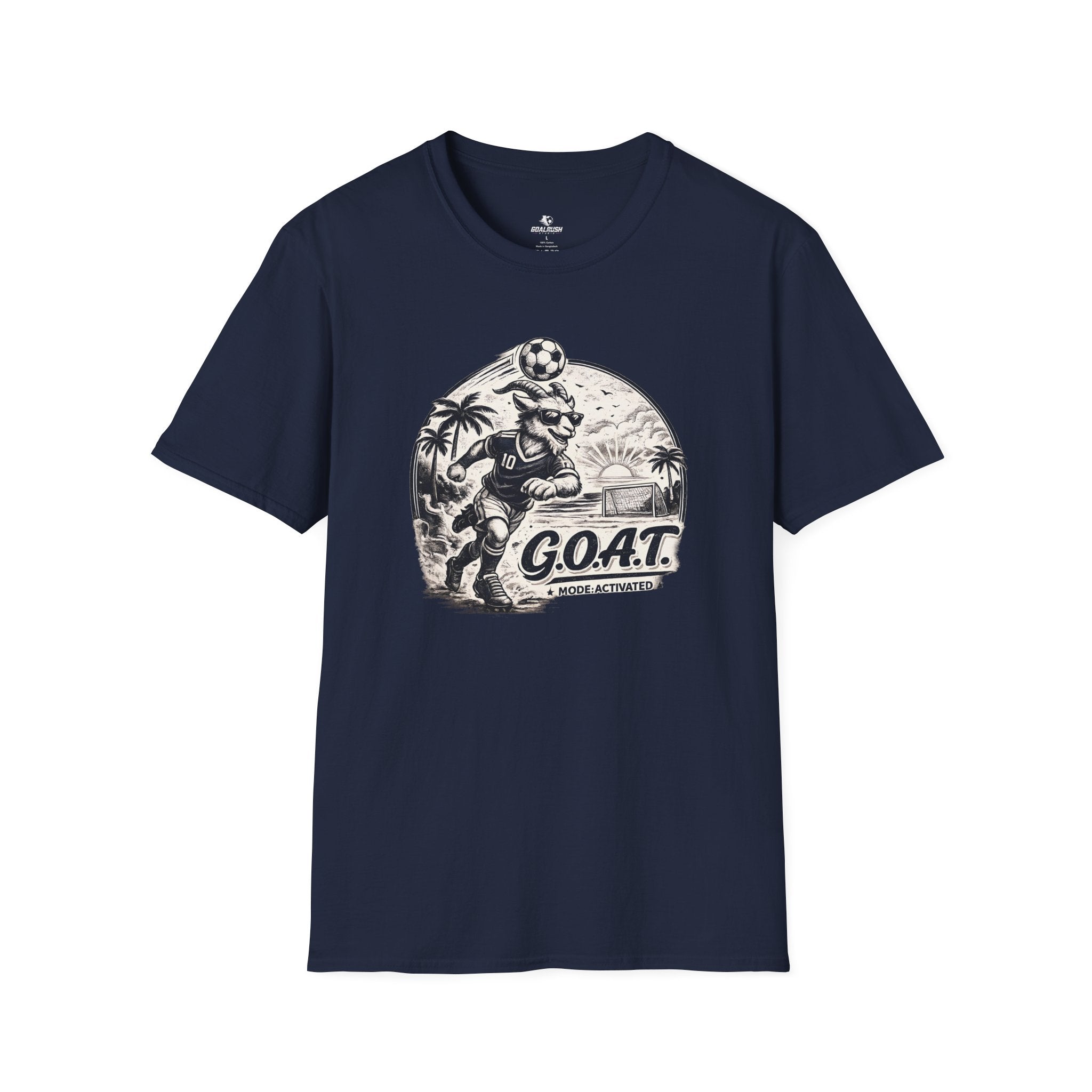 GOAT Mode Soccer T-Shirt