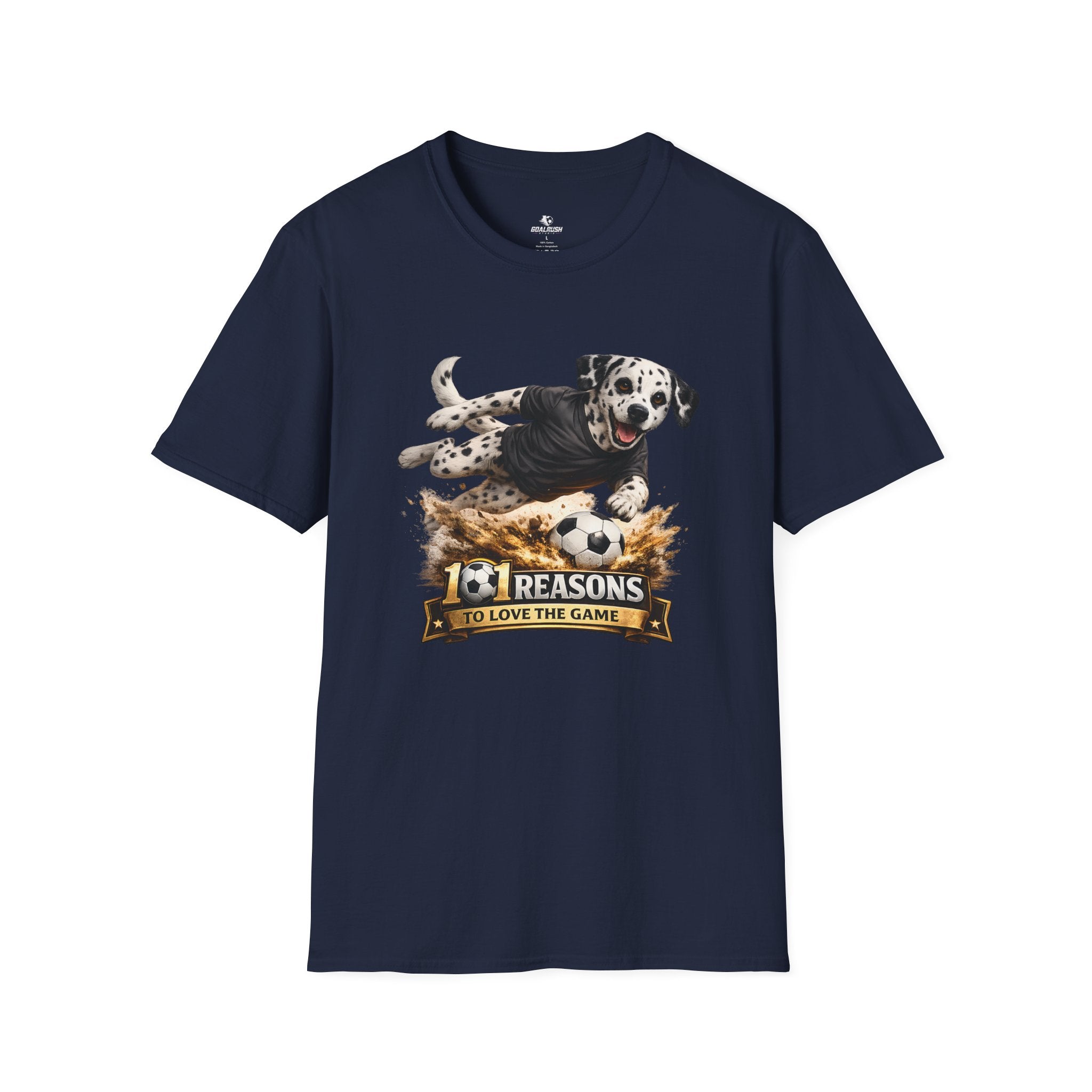 Dalmatian 101 Reasons to Love Soccer Graphic T-Shirt
