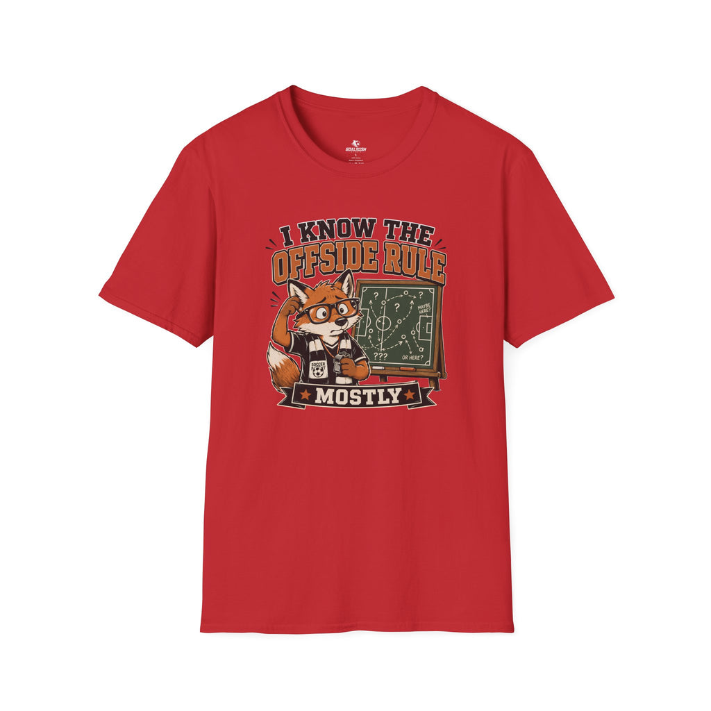 Funny Fox - I Know The Offside Rule T-Shirt