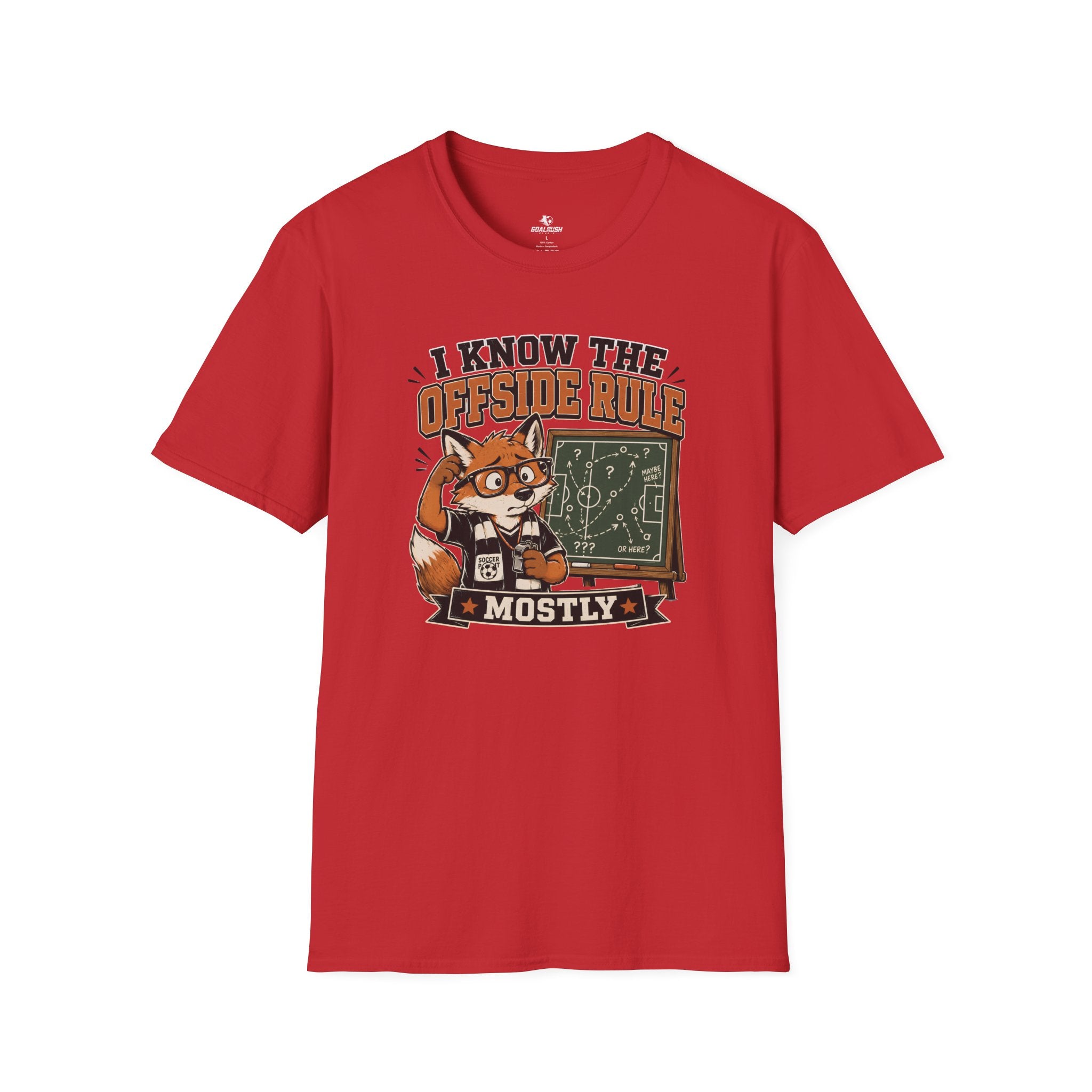Funny Fox - I Know The Offside Rule T-Shirt