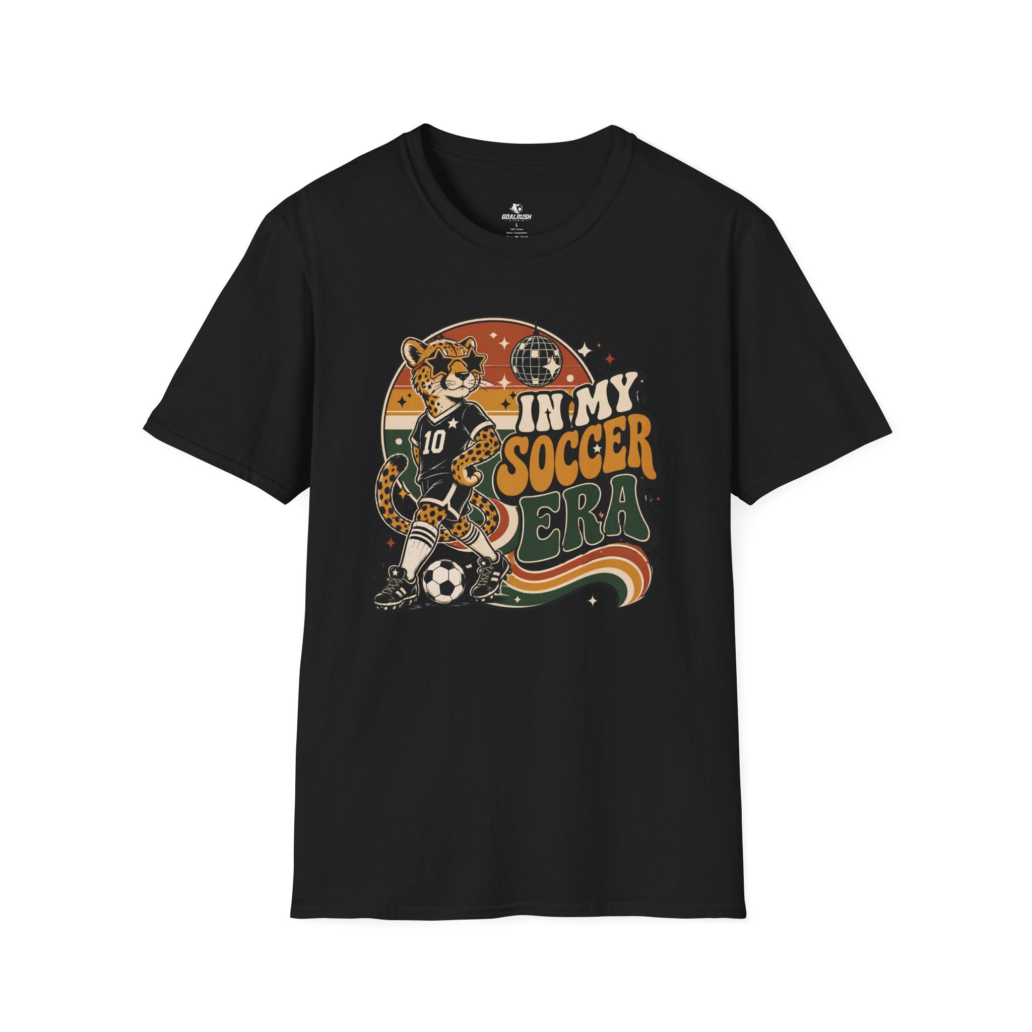 Retro Cheetah - In My Soccer Era T-Shirt