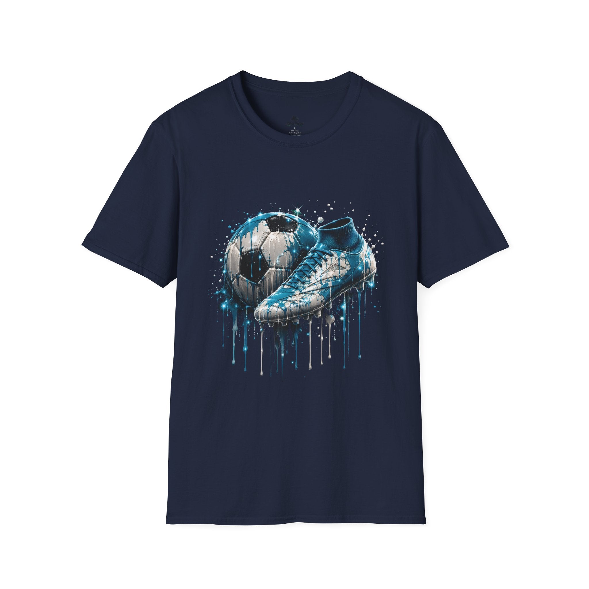 Soccer Boot Drip Graphic T-Shirt