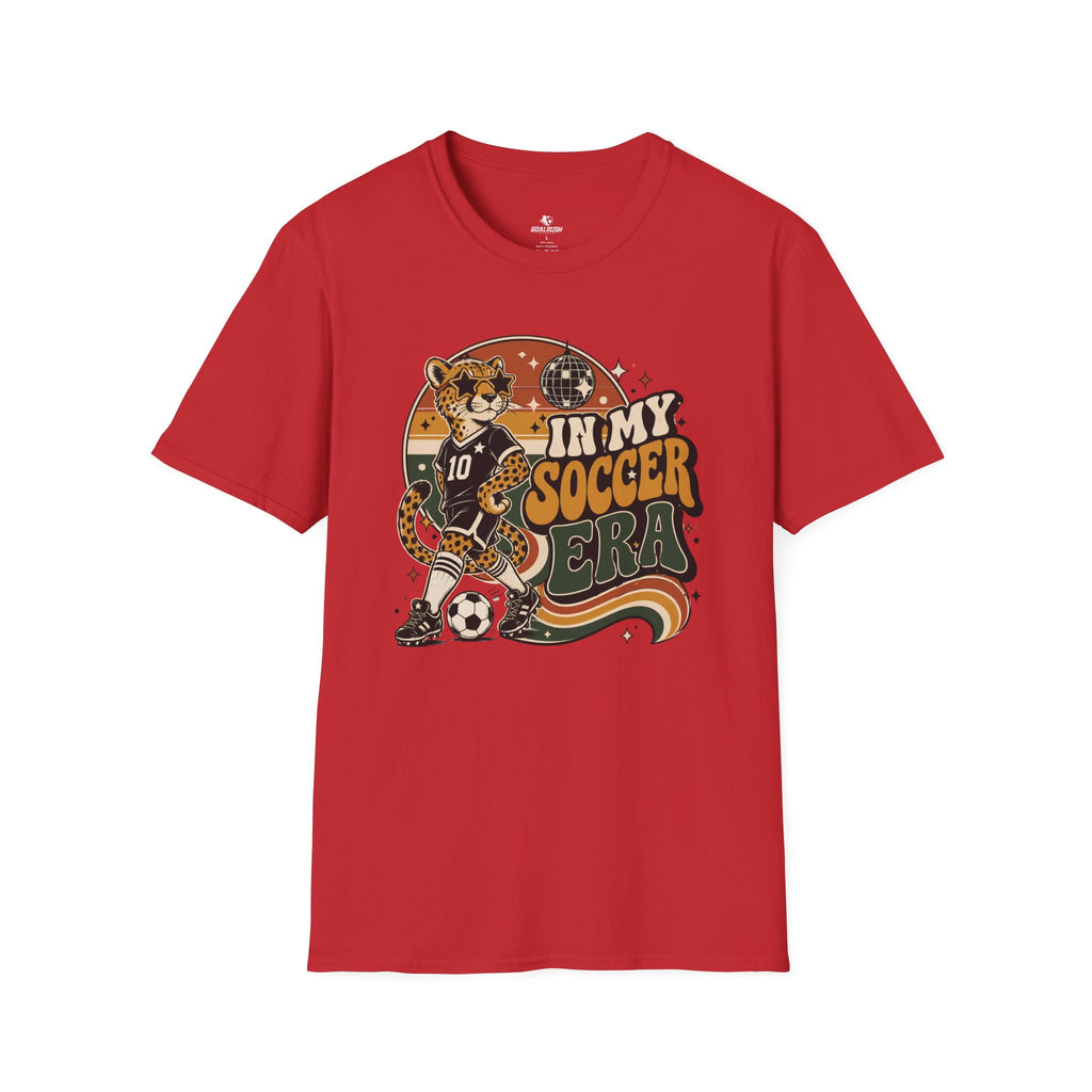 Retro Cheetah - In My Soccer Era T-Shirt
