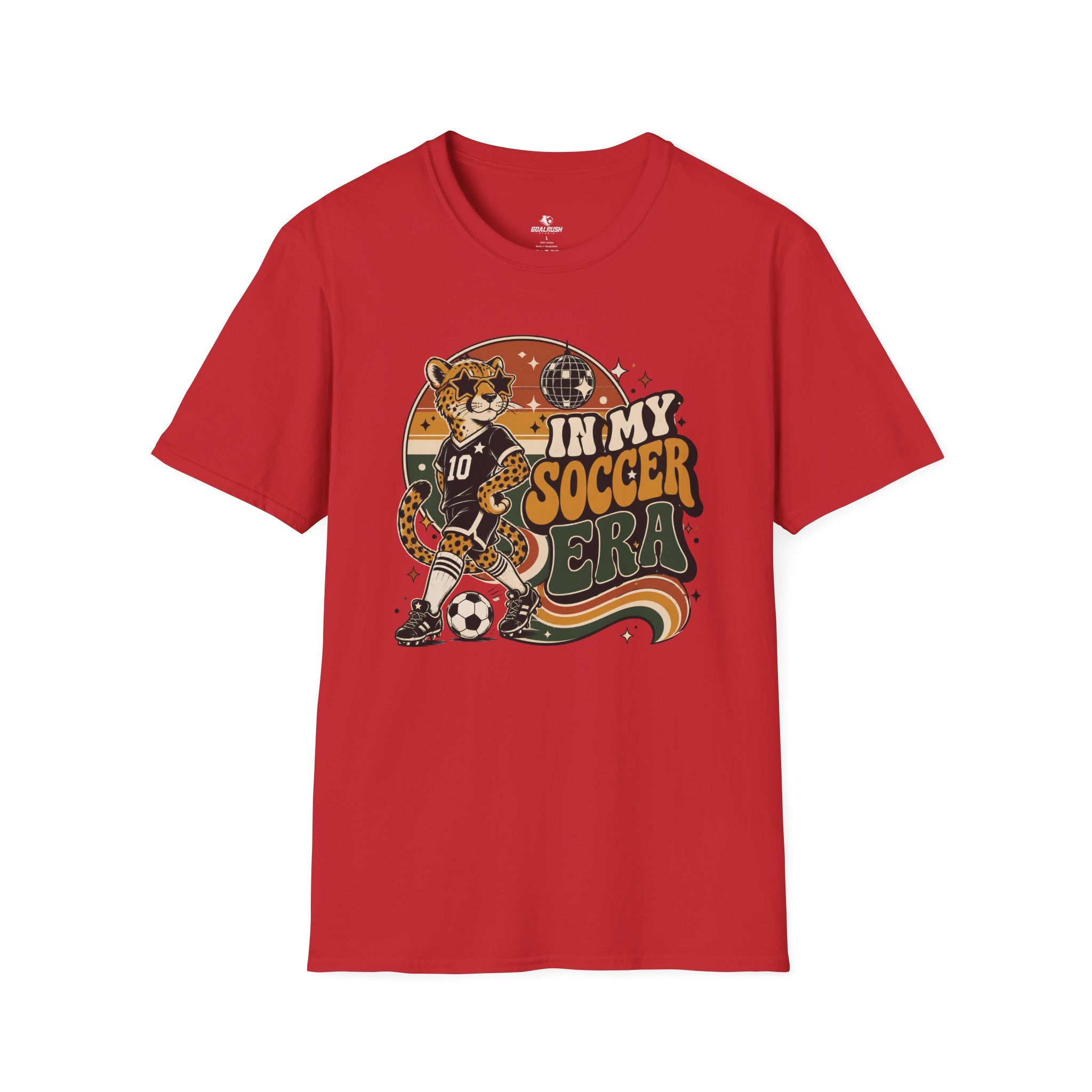 Retro Cheetah - In My Soccer Era T-Shirt