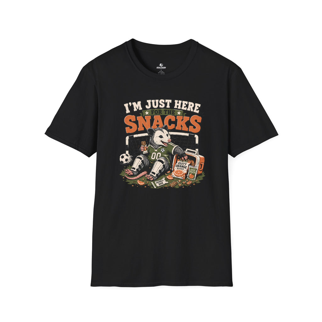 Racoon - I'm Just Here For The Snacks T-Shirt