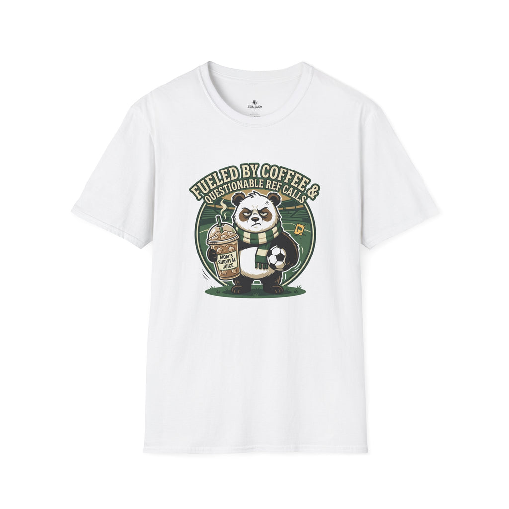 Panda - Fueled By Coffee & Questionable Ref Calls T-Shirt
