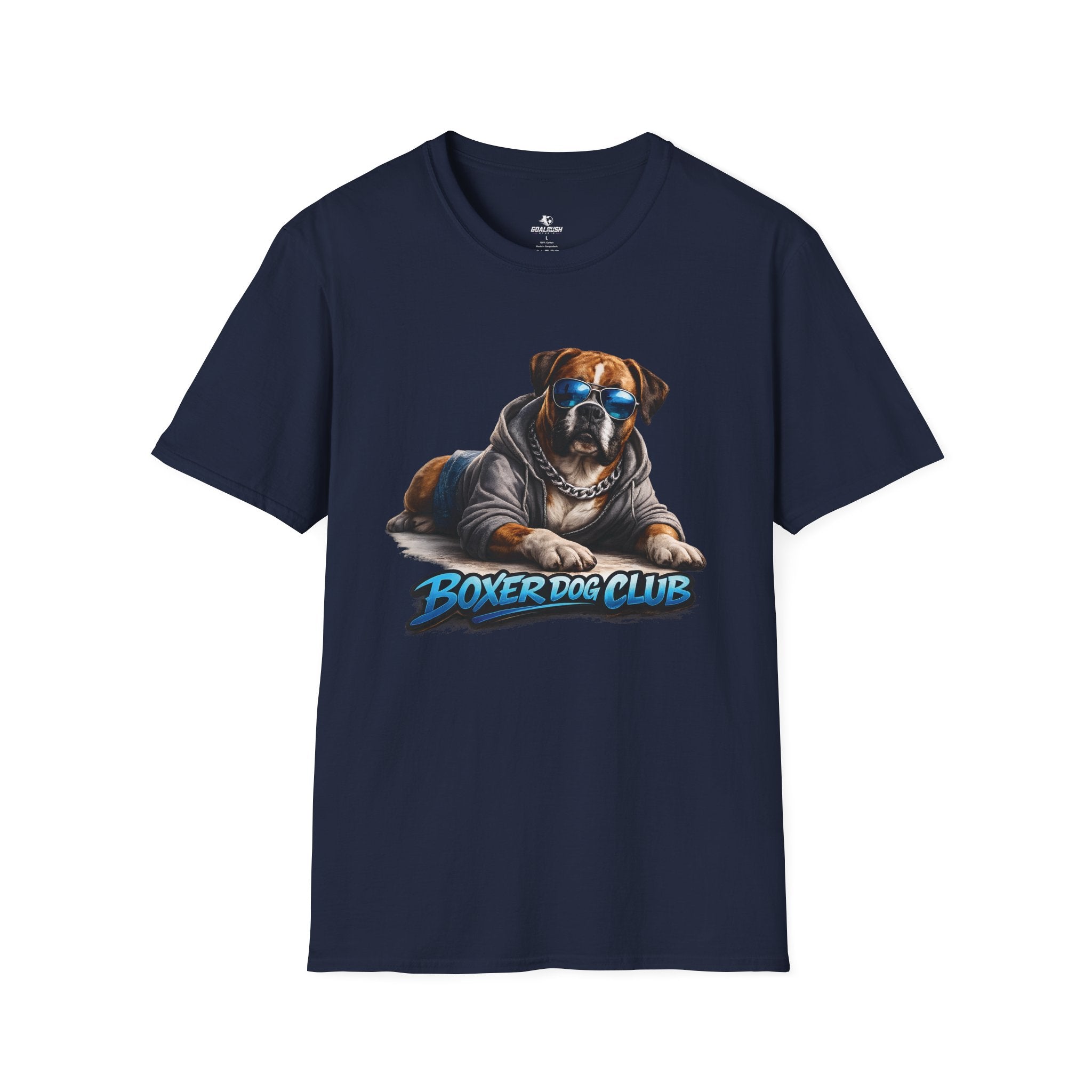 Boxer Dog Club Soccer Graphic T-Shirt