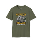 Racoon - Warning May Start Yelling About Soccer T-Shirt