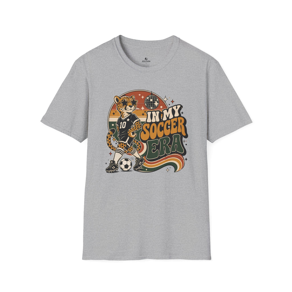 Retro Cheetah - In My Soccer Era T-Shirt