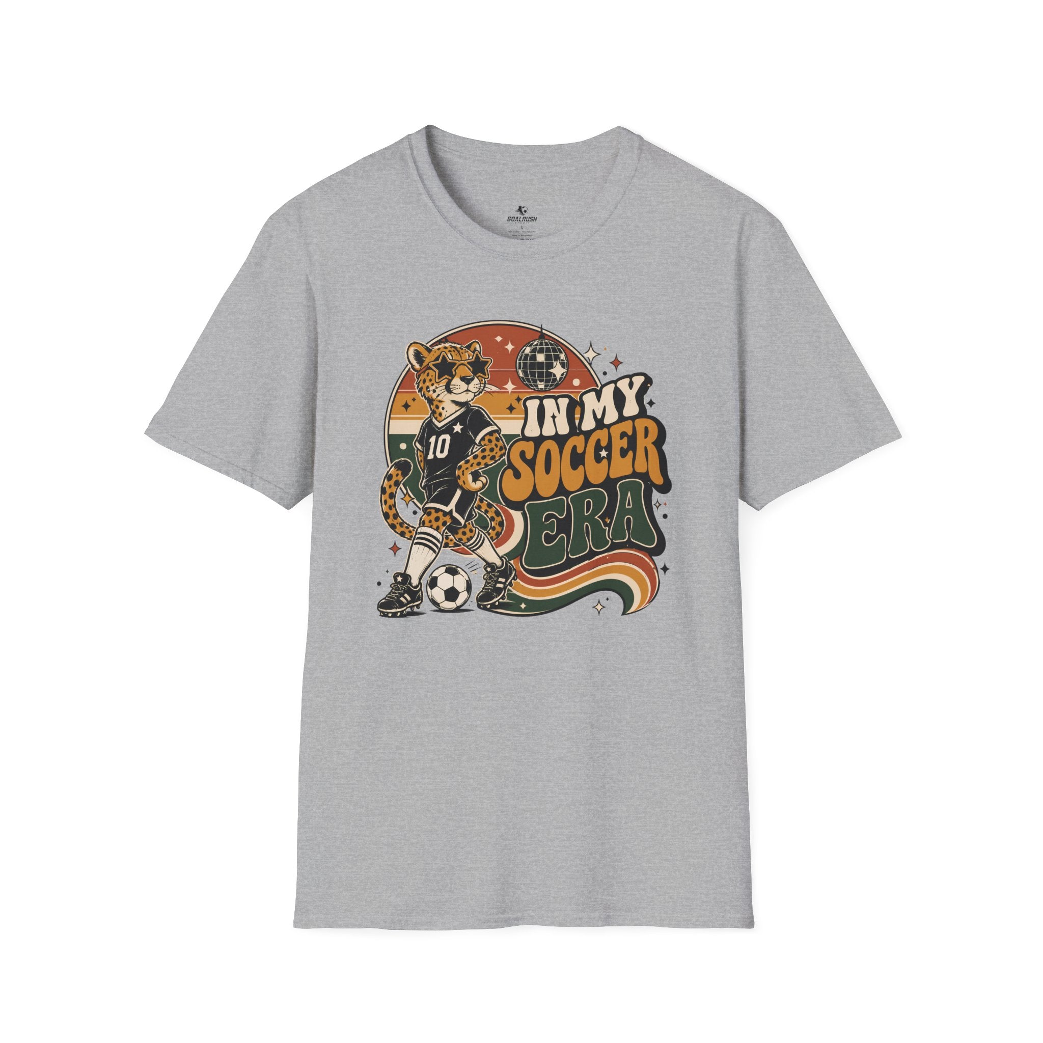 Retro Cheetah - In My Soccer Era T-Shirt