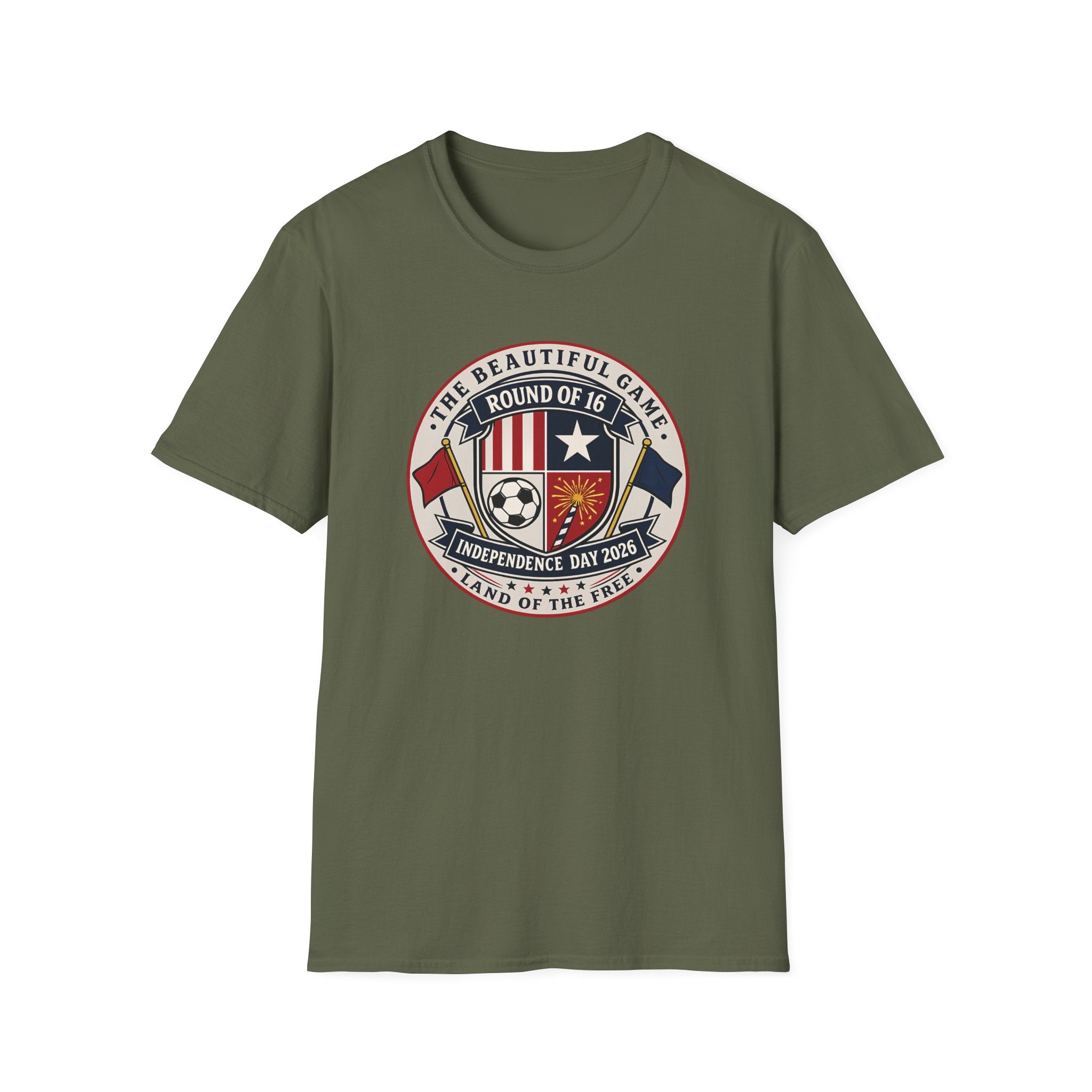 Independence Day - The Beautiful Game Round of 16 T-Shirt