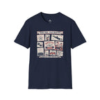 Independence Day - Retro Collage Grid World Cup T-Shirt