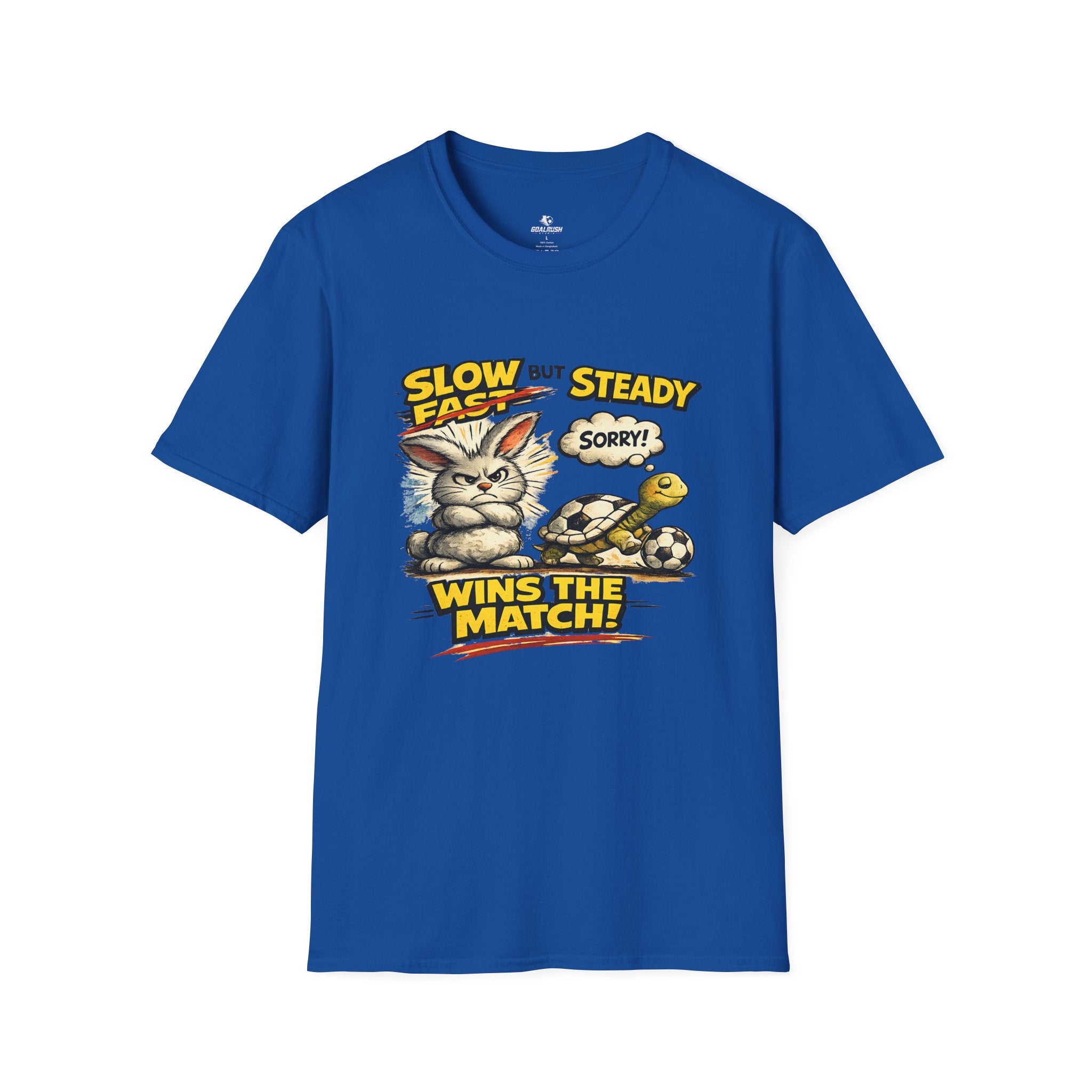 Slow But Steady Wins The Match Soccer T-Shirt