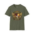 German Shepherd Champions Play Tougher Soccer T-Shirt