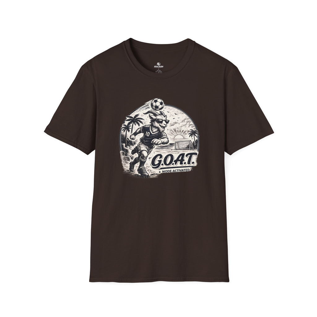 GOAT Mode Soccer T-Shirt