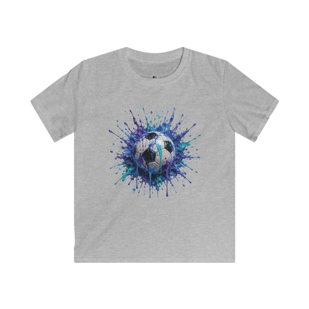 Colorful 3D Splash Tri Color Ball T-Shirt (Kids Size)