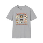 Independence Day - Retro Collage Grid World Cup T-Shirt