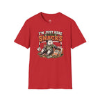 Racoon - I'm Just Here For The Snacks T-Shirt