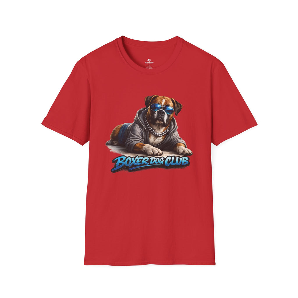 Boxer Dog Club Soccer Graphic T-Shirt