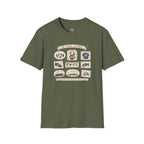 Independence Day - Retro Collage Grid World Cup T-Shirt