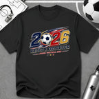 2026 Proud Soccer Mom T-Shirt - soccer fan t-shirt | GoalRush Studio