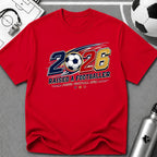 2026 Proud Soccer Mom T-Shirt - soccer fan t-shirt | GoalRush Studio