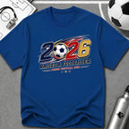 2026 Proud Soccer Mom T-Shirt - soccer fan t-shirt | GoalRush Studio