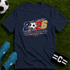 2026 Proud Soccer Mom T-Shirt - soccer fan t-shirt | GoalRush Studio