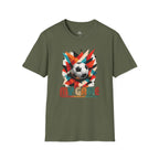 My Game Retro Geometric Soccer T-Shirt