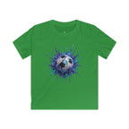 Colorful 3D Splash Tri Color Ball T-Shirt (Kids Size)