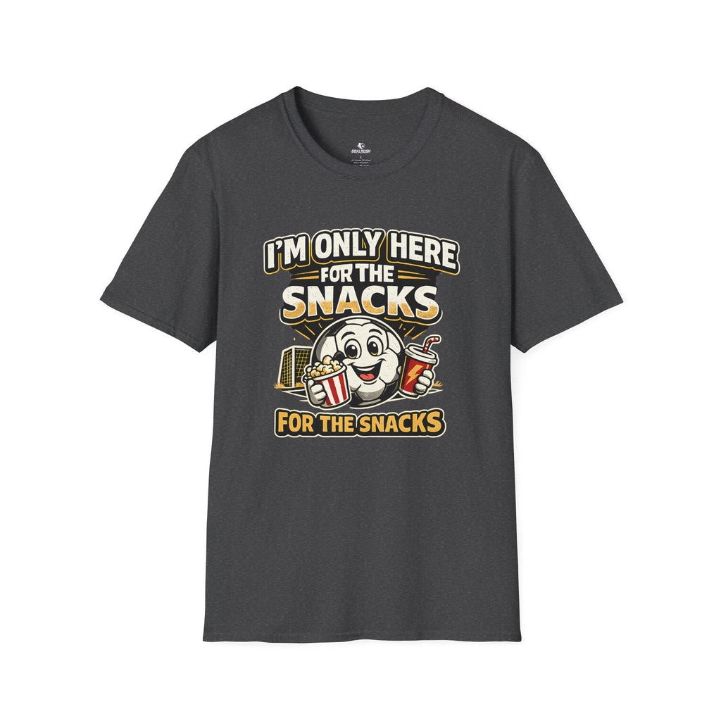 Snack Lover T-Shirt “I’m Only Here for the Snacks”