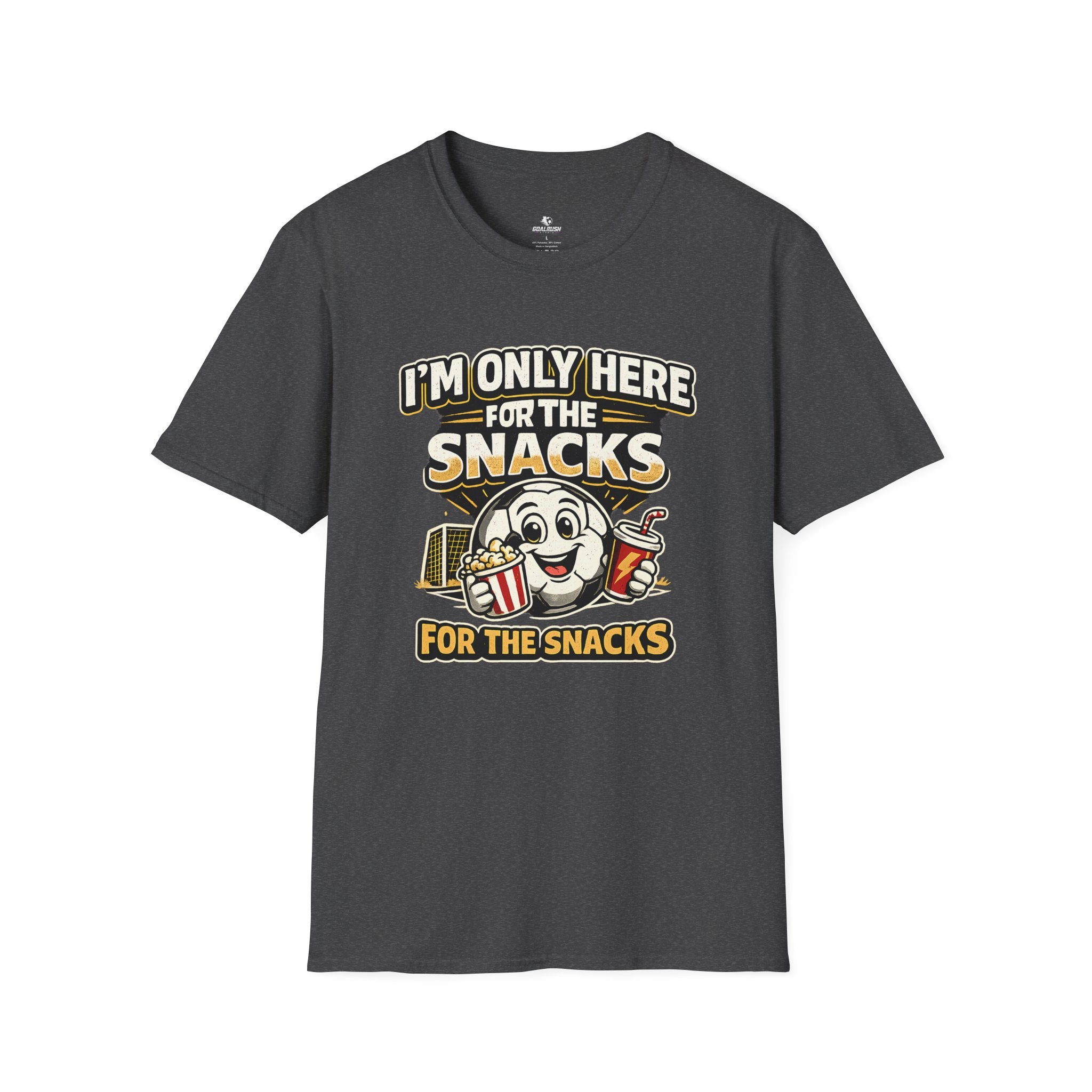 Snack Lover T-Shirt “I’m Only Here for the Snacks”