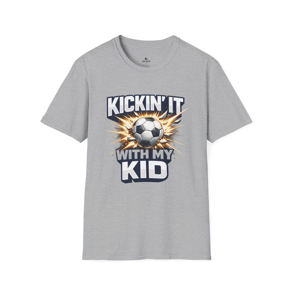 Kickin' It With My Kid Soccer T-Shirt