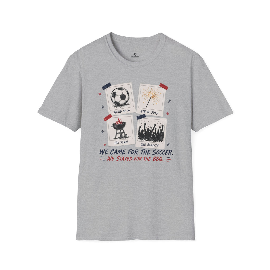 Independence Day - We Came for The Soccer T-Shirt
