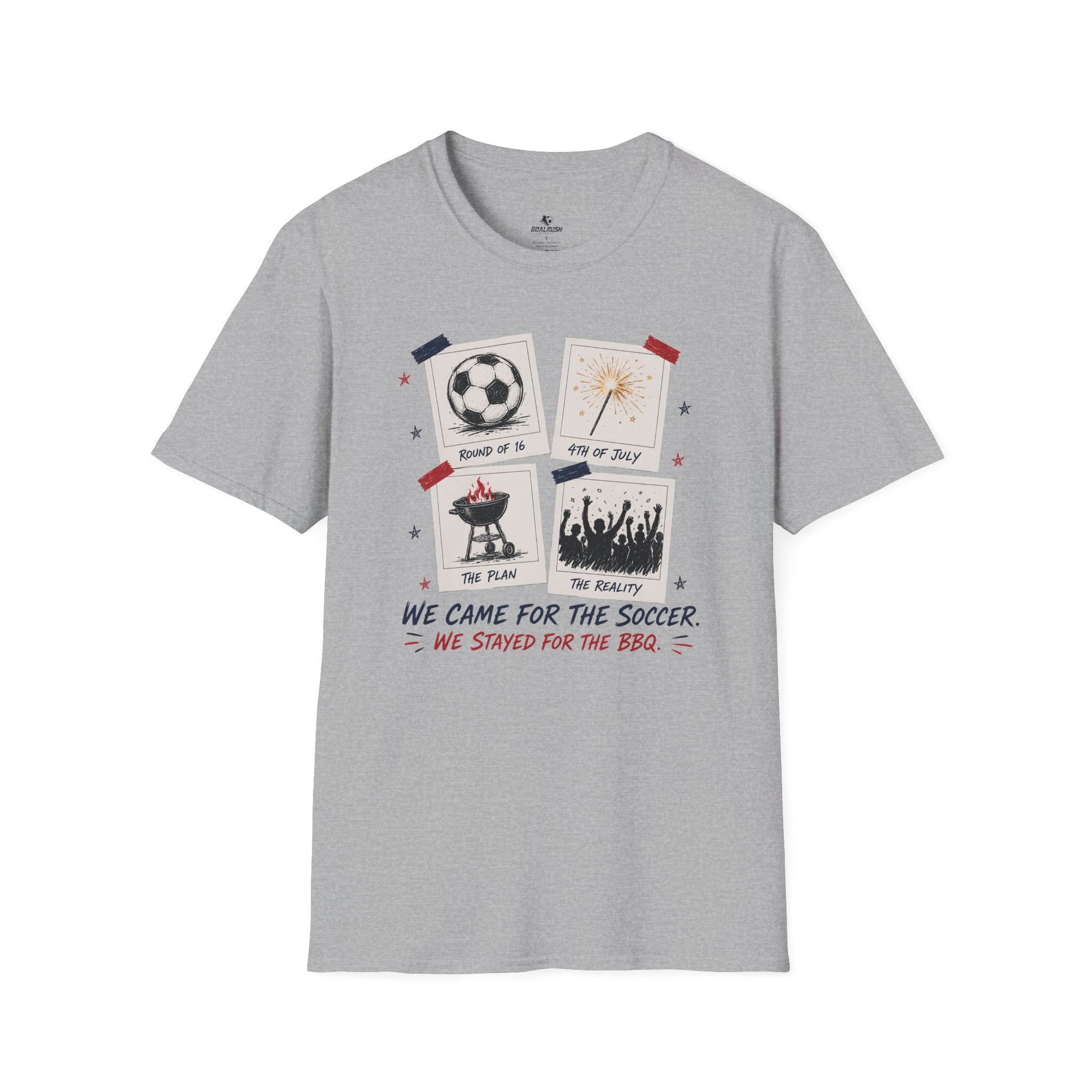 Independence Day - We Came for The Soccer T-Shirt