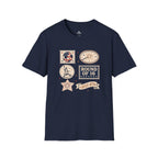 Independence Day - Retro Collage Grid World Cup T-Shirt