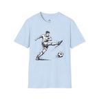 Football Striker Sketch T-Shirt