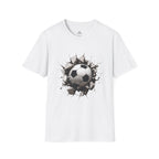 3D Football Breakthrough T-Shirt - soccer fan t-shirt | GoalRush Studio