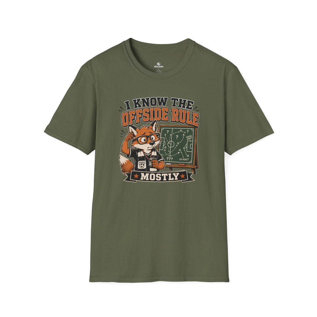 Funny Fox - I Know The Offside Rule T-Shirt